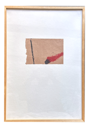 Karl Bohrmann, Abstract Composition, 1998, Oil Pastel, Framed