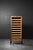 Wood Vintage Industrial Danish Brown Oak Cabinet with Multiple Drawers, 1950s For Sale - Image 7 of 18