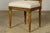 Set of Eight Late 19th Century French Louis XVI Style Dining Chairs in Blue Stripe For Sale - Image 9 of 18