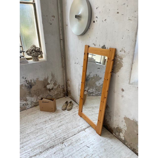 Vintage Pine Mirror, 1980s For Sale - Image 14 of 18