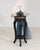 Wood 19th Century France Napoleon III Black Wood Pedestal For Sale - Image 7 of 11