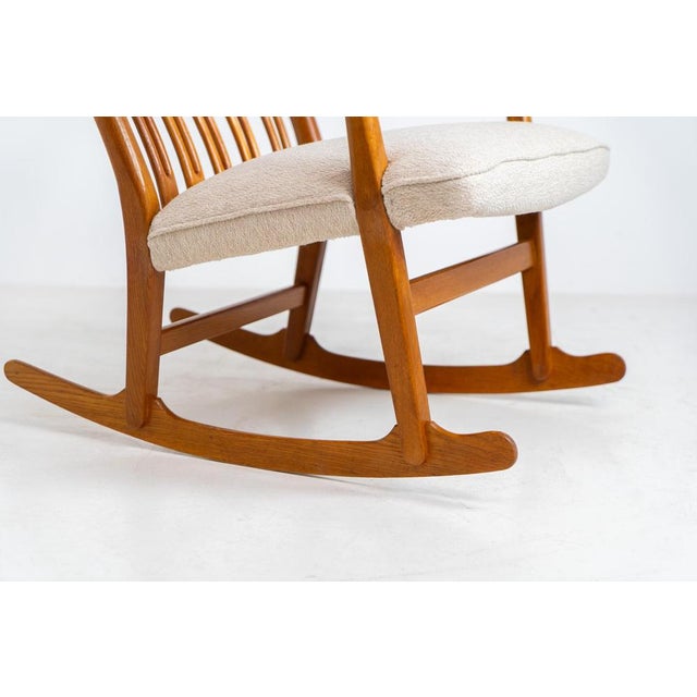 ML33 Rocking Chair by Hans J. Wegner for A. Mikael Laursen For Sale - Image 12 of 17