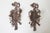 Louis XIV Silver and Wood Wall Lights, Set of 2 For Sale - Image 9 of 18