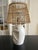 Contemporary Vintage Openwork Ceramic Table Lamp, 1970s For Sale - Image 3 of 10