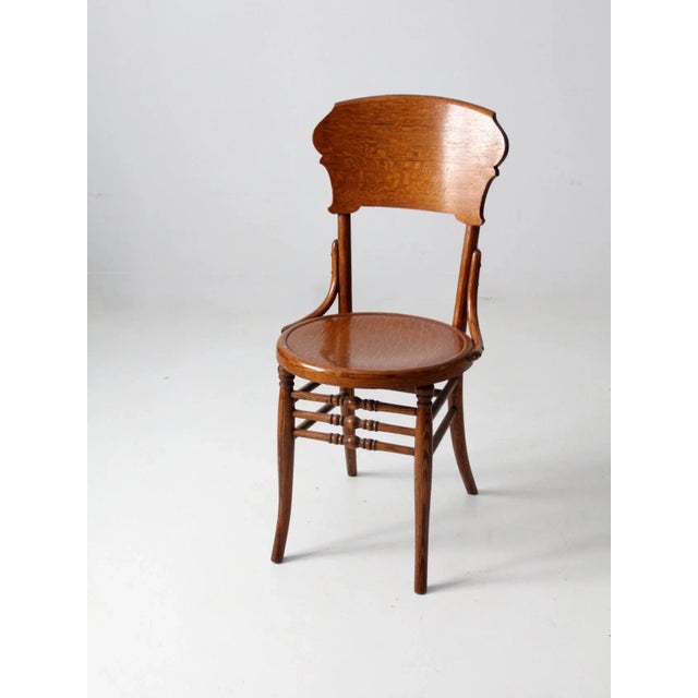 French Country Antique Bentwood Chair For Sale - Image 3 of 13