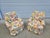 Baker Furniture Floral Print Swivel Chairs For Sale - Image 10 of 15