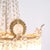 Antique Crystal Chandelier in Gilt Bronze with Louvre Style Decorations, 1890s For Sale - Image 5 of 12