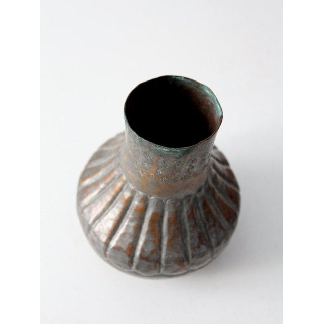 Vintage Egyptian Copper Vase Chairish