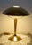 Vintage Halogen Brass Mushroom Table Lamp from Sölken Leuchten, 1970s For Sale - Image 6 of 8