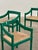 Mid-Century Modern Green Model Carimate Dining Chairs by Vico Magistretti for Cassina, 1960s, Set of 6 For Sale - Image 3 of 11