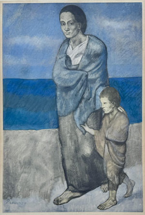 Pablo Picasso, Mother and Child, Lithograph
