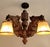 1940s Antique Black Forest Gothic Revival Carved Wood Chandelier with Gargoyles and Mascarons, 1940s For Sale - Image 5 of 17
