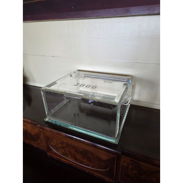Rare King Ranch & Y O Bar Crystal Humidor #1/25 For Sale - Image 12 of 12