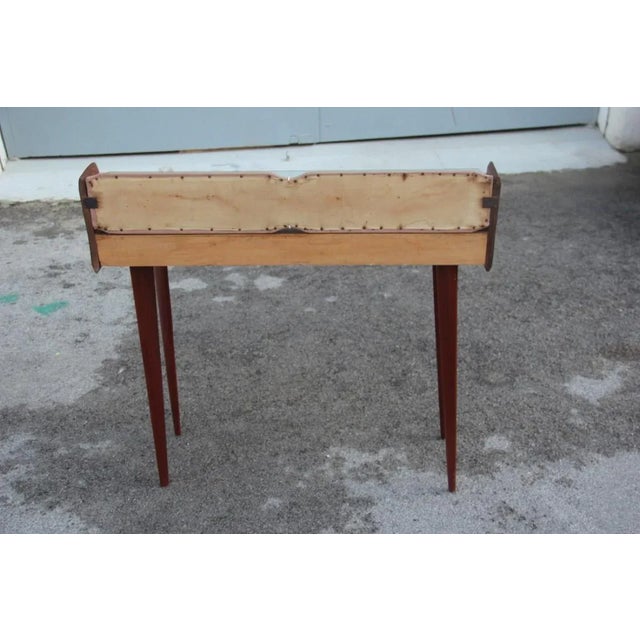 Mahogany Console Table from Dassi, 1950s For Sale - Image 14 of 16