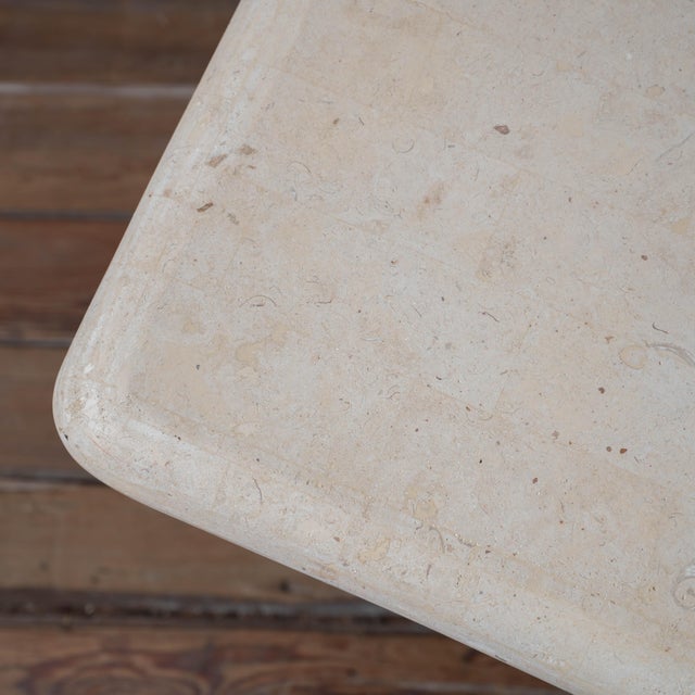 Shou Sugi Ban Bamboo and Stone Coffee Table, 1980s For Sale - Image 12 of 18
