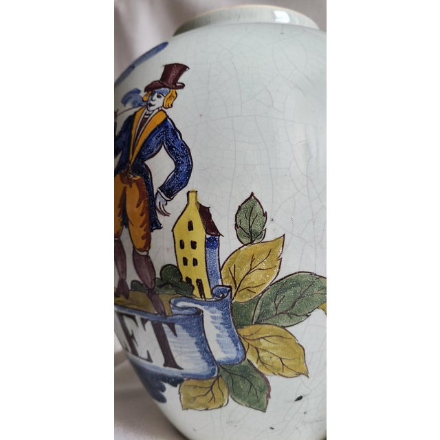 Delftware Tobacco Jar For Sale - Image 9 of 12