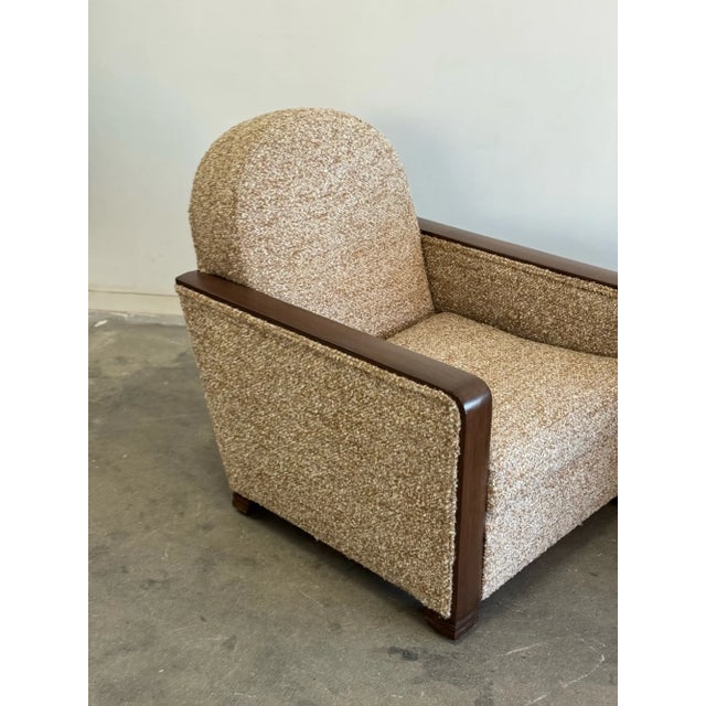 1970s German Art Deco Lounge Chairs - Pair For Sale - Image 10 of 12