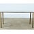 This vintage French coffee table is made from a single slab of Carrara marble with stunning light grey veining against a...