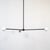 Not Yet Made - Made To Order Globe Chandelier 3, Black, 26.5in H, 3 Inch Glass Globes, by Research.Lighting, Modern, Minimal Hanging Light For Sale - Image 5 of 9