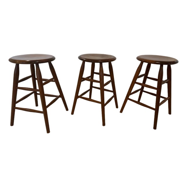 S Bent & Bros Counter Stools For Sale