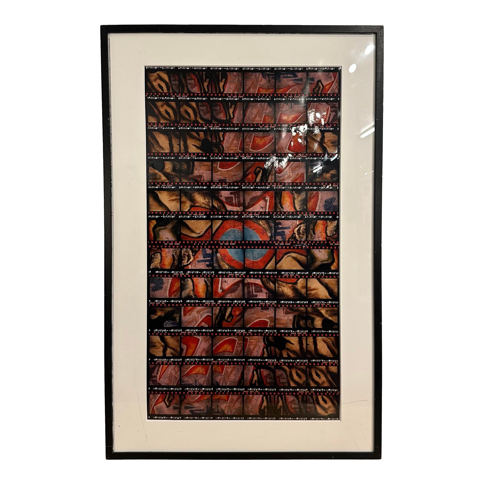 Ruth Litoff Untitled Graffiti Collage | Chairish