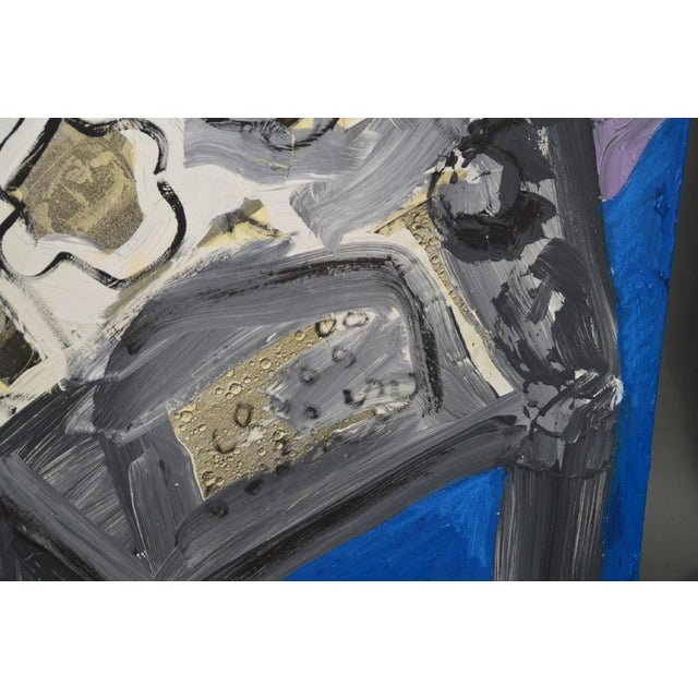 Sheila Elias, Oil Painting Photo Collage Assemblage Feminist Pop Art Miami Artist Sheila Elias, 1992 For Sale - Image 4 of 14