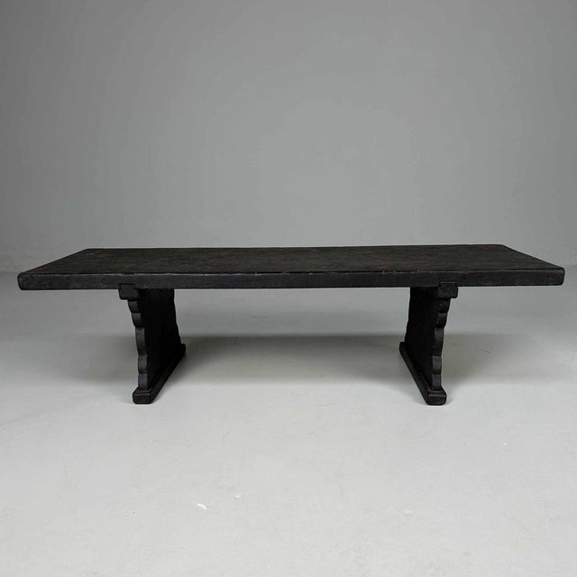 Taishō Period Japanese Shosai-Ki Writing Desk, 書斎机, 1920s For Sale - Image 14 of 14