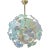 Murano Flower Globe Chandelier For Sale