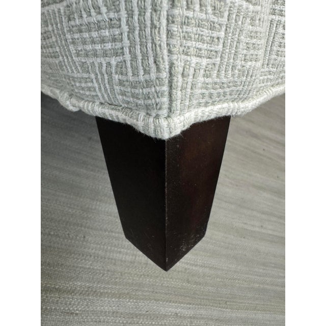 Custom HMS Furniture for Sunrise Home Arm Chair + Ottoman For Sale - Image 10 of 14