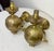 Large Heavy Pair Antique 1800's Electric Sphere Brass Wall Gas Sconces Fixture For Sale - Image 15 of 18