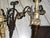 Brass Double Wall Lamp, 1890s For Sale - Image 4 of 12