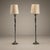 Giacometti Form Table Lamps in Bronze Finish by Porta Romana - Pair For Sale In New York - Image 6 of 11