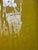Large Vintage Murano Yellow Cased Opaline Glass Vase with Black Rim, 1970s For Sale - Image 6 of 7