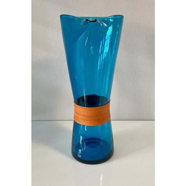 The carafe was fitted with a new leather strap made of high-quality kangaroo leather. This piece is attributed to the...