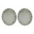 Art Deco Style, Antique Glass, Painted Wood, Round Venetian Wall Mirrors For Sale