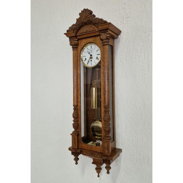 Vintage German Wall Clock from Kieninger, 1990s For Sale - Image 6 of 11