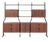 Vintage Italian Bookcase in Brass and Pagwood, 1960s For Sale