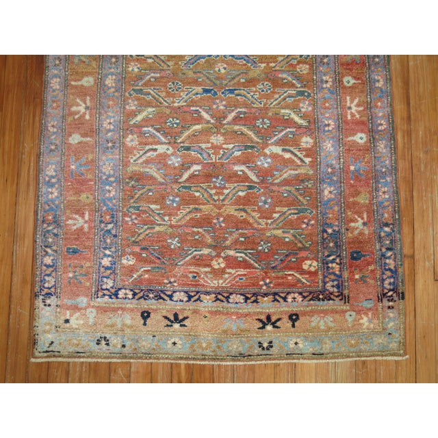 Contemporary Vintage Persian Hamadan Malayer Rug For Sale - Image 3 of 6