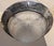 1930s Art Deco A La Nuit Étoilée Ceiling Light in Pressed Molded Glass and Nickel-Plated Bronze by Müller Frères Lunéville, 1930 For Sale - Image 5 of 18