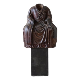 Japanese Kamakura or Muromachi Artist, Buddhist Monk's Robe, 1100s-1500s, Cedar For Sale