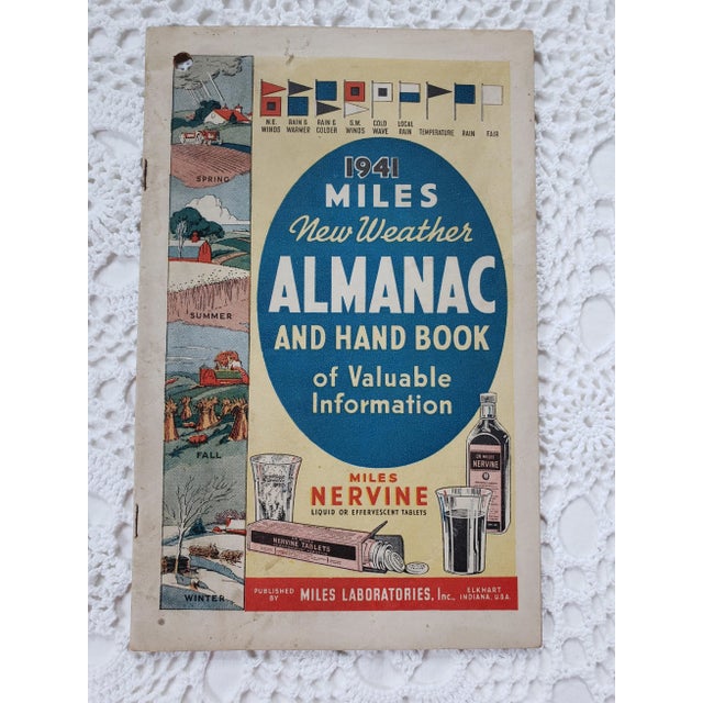 1940s Almanac with Nautical Sailing Flags For Sale - Image 9 of 9