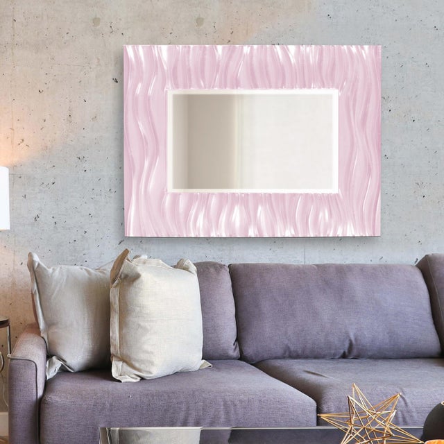 2020s Zenith Mirror - Glossy Lilac For Sale - Image 5 of 6