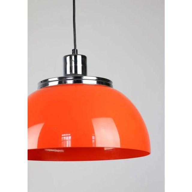 Vintage 2240 Faro Pendant Lamp by Luigi Massoni from Guzzini & Meblo, 1960s, Set of 2 For Sale - Image 10 of 17