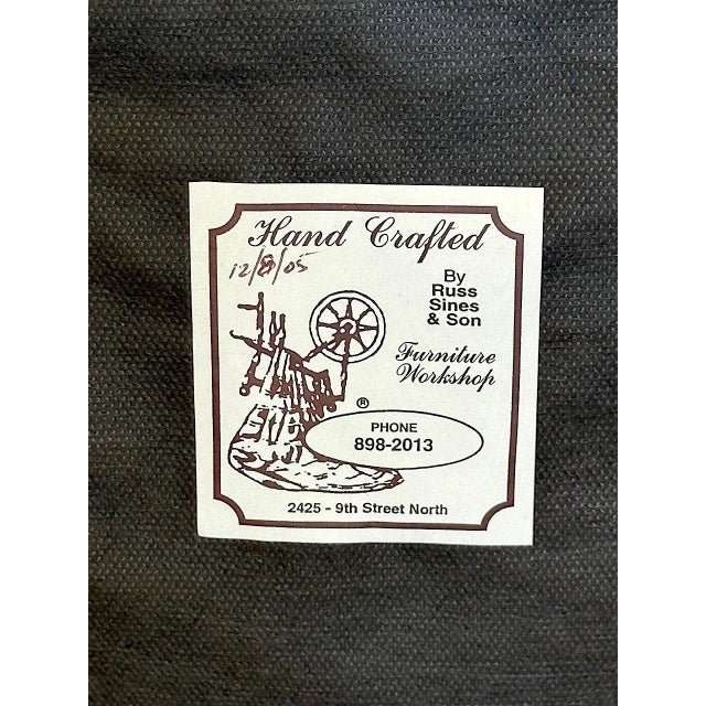 Fine Antique Edwardian Inlay Mahogany Upholstered Club Chairs With Brass Tacks, a Pair C.1900 For Sale - Image 9 of 9