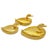 Wood Large Mid-20th Century Burmese Gilt Lacquer Duck Trinket Boxes, Set of 3 For Sale - Image 7 of 10