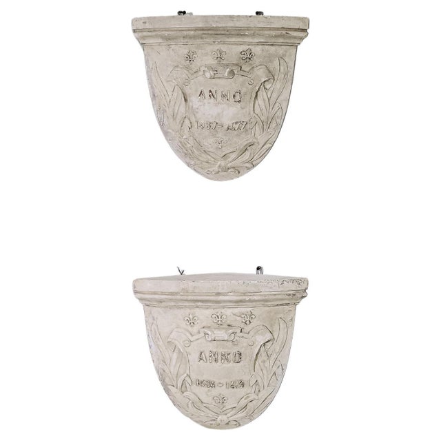 19th Century 19th Century French Plaster Decoration - A Pair For Sale - Image 5 of 18