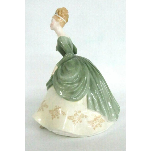 Ceramic Royal Doulton HN2312 Soiree English Bone China Porcelain Figurine For Sale - Image 7 of 11