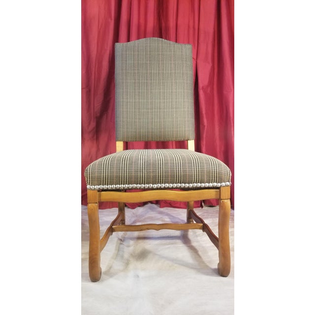 Wood Ralph Lauren Mouton Dining Chairs of 1980s - Set of 2 For Sale - Image 7 of 13