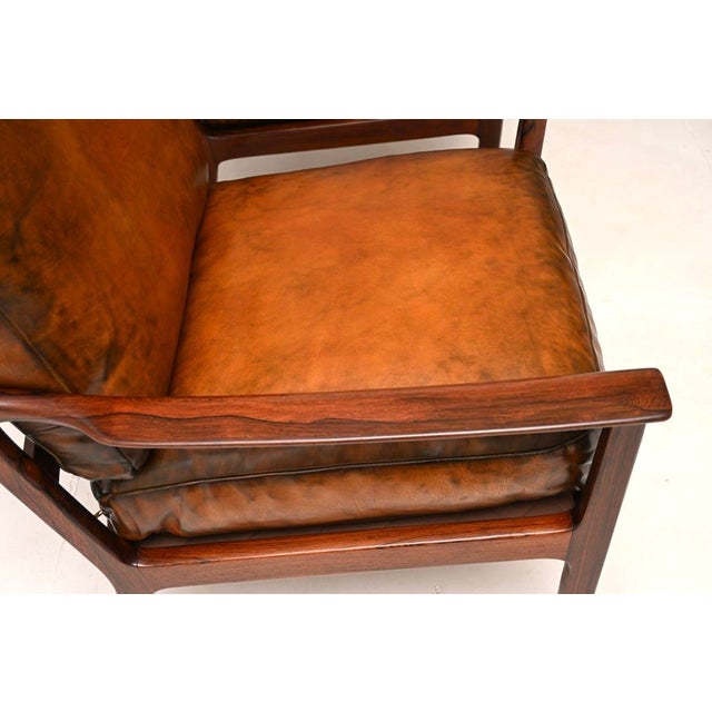 Vintage Scandinavian Chairs by Frederik Kayser from Vatne Lenestolfabrikk, 1960, Set of 2 For Sale - Image 12 of 16