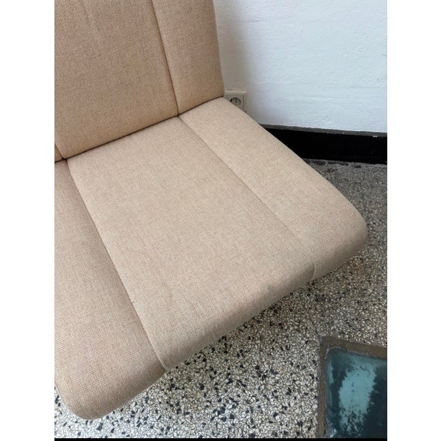 1970s Mid-Century Chrome Cantilever Lounge Chair, 1970s For Sale - Image 5 of 8